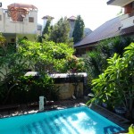 hôtel avec piscine pour la première nuit de Maman à Bali