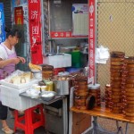 petit dej chinois : vapeur et oeuf dur